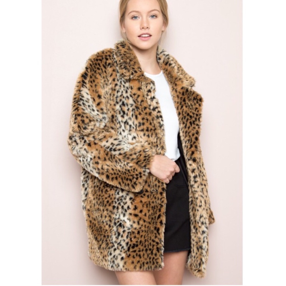 Brandy Melville Cheetah Fur Mica